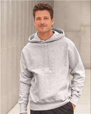 Brand: Champion | Style: S101 | Product: Reverse Weave Hooded Pullover Sweatshirt