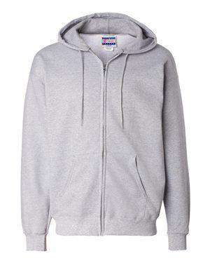 Hanes Men's Pocket Full-Zip Hoodie Sweatshirt - F280