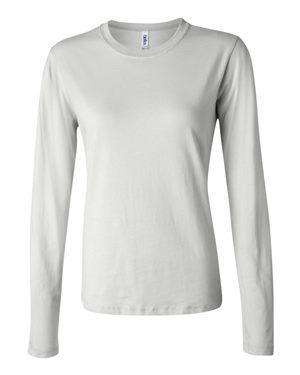 Bella + Canvas Women's Long Sleeve Jersey T-Shirt - 6500