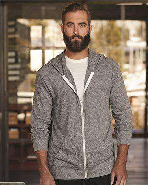 Brand: Alternative | Style: 1970e1 | Product: Eco-Jersey™ Hooded Full-Zip