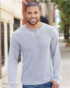 Brand: J. America | Style: 8241 | Product: Vintage Zen Thermal Long Sleeve T-Shirt
