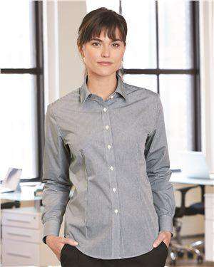 Brand: Van Heusen | Style: 13V0226 | Product: Women's Gingham Check Shirt