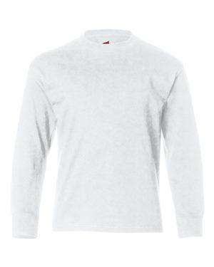 Hanes Youth Tagless® Long Sleeve T-Shirt - 5546