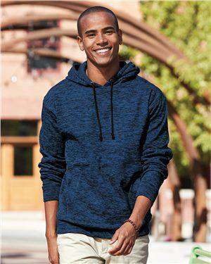 Brand: J. America | Style: 8613 | Product: Cosmic Fleece Hooded Pullover Sweatshirt