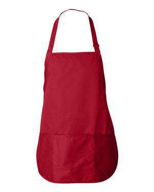 Liberty Bags Sara Three-Pocket Twill Bib Apron - 5507