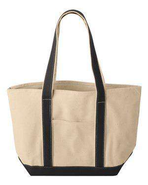Liberty Bags Large Canvas Boat Tote Bag - 8871