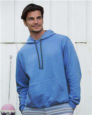 Brand: Fruit of the Loom | Style: SF76R | Product: Sofspun Hooded Pullover Sweatshirt