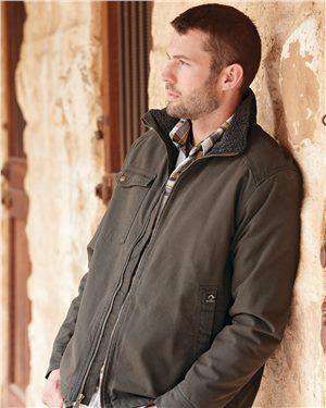 Brand: DRI DUCK | Style: 5037 | Product: Endeavor Canyon Cloth™ Canvas Jacket with Sherpa Lining