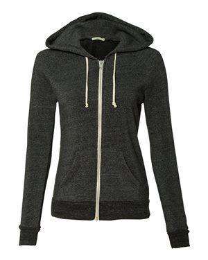 Alternative Women's Full-Zip Hoodie Sweatshirt - 9573