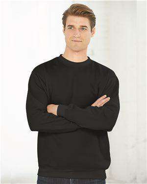 Brand: Bayside | Style: 1102 | Product: USA-Made Crewneck Sweatshirt