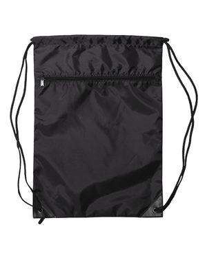 Liberty Bags Drawstring Zippered Cinch Sack - 8888
