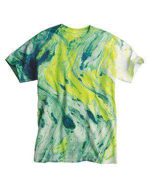 Brand: Dyenomite | Style: 200MR | Product: Marble Tie-Dye T-Shirt
