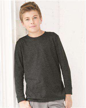 Brand: LAT | Style: 6201 | Product: Youth Fine Jersey Long Sleeve Tee