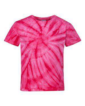Dyenomite Youth Cyclone Pinwheel Tie-Dye T-Shirt - 20BCY