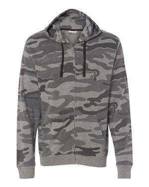 Burnside Men's Camouflage Hoodie Sweatshirt - 8615
