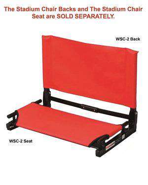 Brand: The Stadium Chair | Style: WSC2 SEAT | Product: Wide Folding Stadium Chair Seat