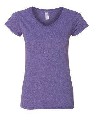 Gildan Women's Softstyle® V-Neck T-Shirt - 64V00L