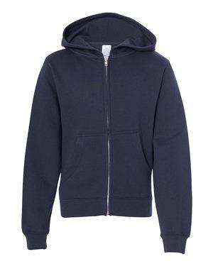 Independent Trading Youth Full-Zip Hoodie Sweatshirt - SS4001YZ