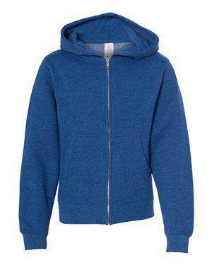 Independent Trading Youth Full-Zip Hoodie Sweatshirt - SS4001YZ