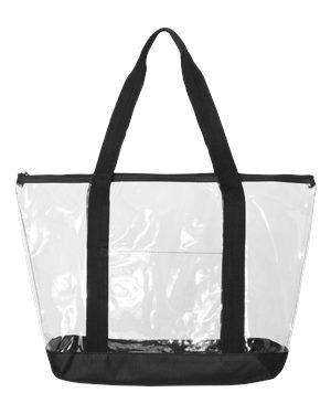 Liberty Bags Front Pocket Clear Boat Tote Bag - 7009