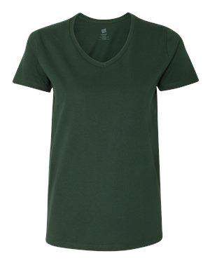 Hanes Women's Tagless® V-Neck T-Shirt - 5780