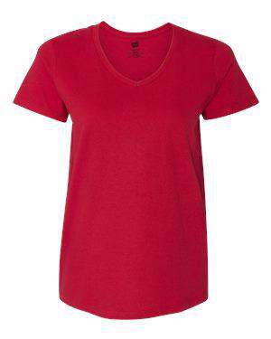 Hanes Women's Tagless® V-Neck T-Shirt - 5780