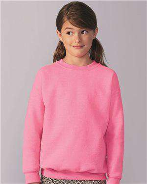 Brand: Gildan | Style: 18000B | Product: Heavy Blend Youth Crewneck Sweatshirt