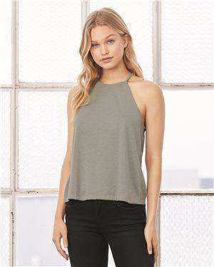 Brand: Bella + Canvas | Style: 8809 | Product: Women's Flowy High Neck Tank