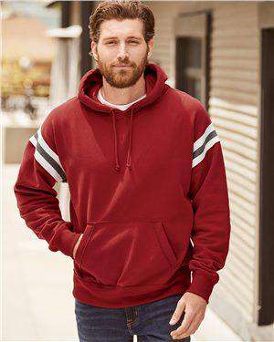 Brand: J. America | Style: 8847 | Product: Vintage Athletic Hooded Sweatshirt
