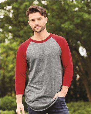 Brand: Augusta Sportswear | Style: 4420 | Product: Three-Quarter Sleeve Baseball Jersey