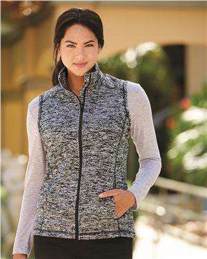 Brand: J. America | Style: 8625 | Product: Cosmic Fleece Women's Vest