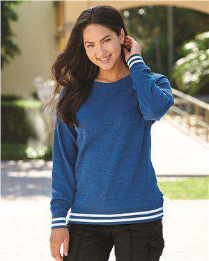 Brand: J. America | Style: 8652 | Product: Relay Women's Crewneck Sweatshirt