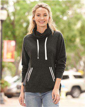 Brand: J. America | Style: 8653 | Product: Relay Women's Cowl Neck Sweatshirt
