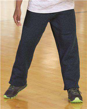 Brand: Russell Athletic | Style: 596HBB | Product: Dri Power® Youth Open Bottom Sweatpants
