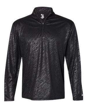 Badger Sport Men's Self-Fabric Collar Pullover Jacket - 4134