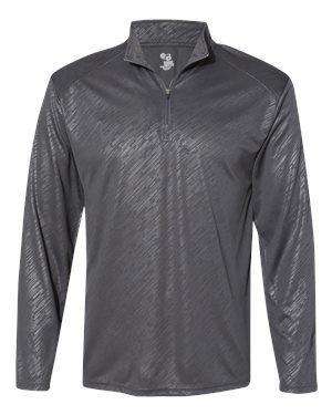 Badger Sport Men's Self-Fabric Collar Pullover Jacket - 4134