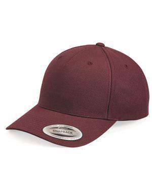 Brand: Yupoong | Style: 5789M | Product: 5-Panel Wool Blend Cap