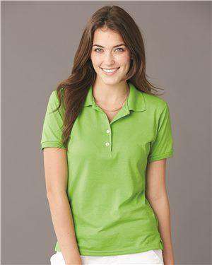 Brand: JERZEES | Style: 437WR | Product: Women's Spotshield™ 50/50 Sport Shirt