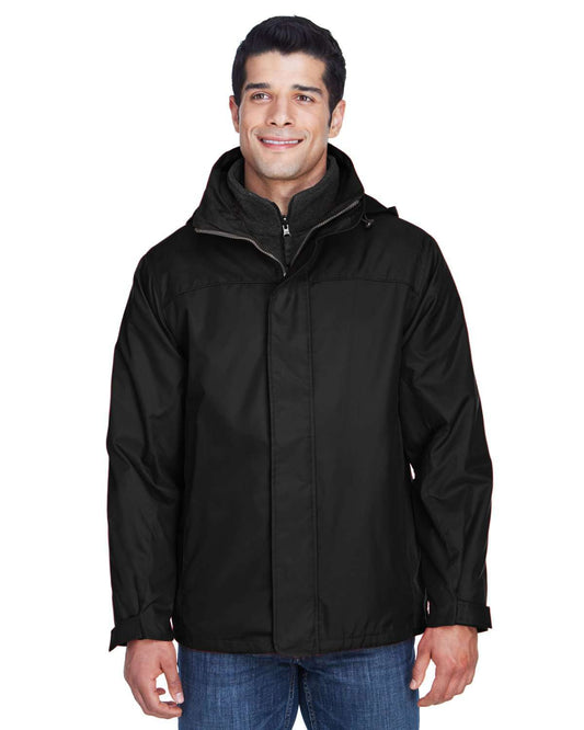 North End Men's Jackets | Full-Zip (88130) - model picture
